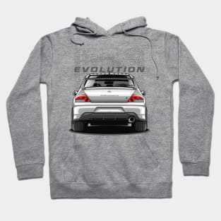 Lancer EVO IX GT (Pearl White) Hoodie